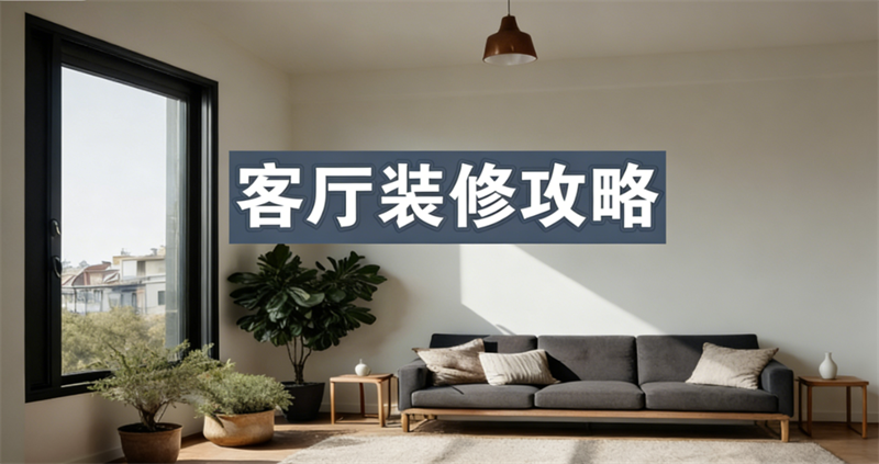 客廳裝修全攻略：從電視墻到山水畫，打造理想生活空間